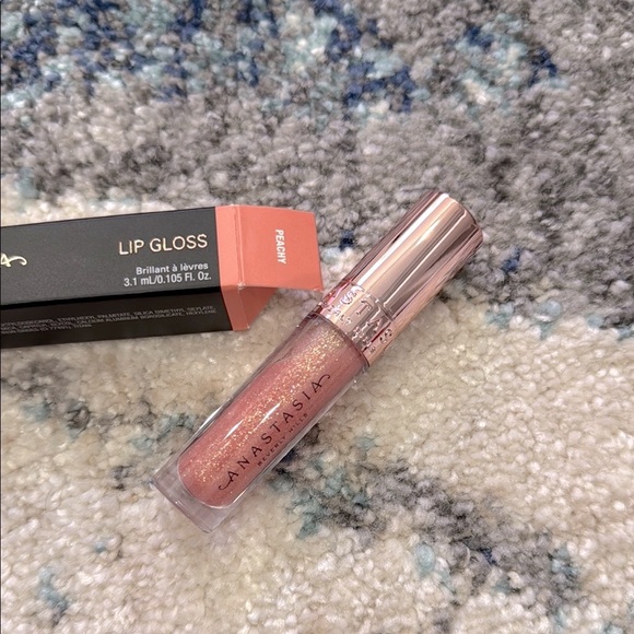 💋2/$20💋 Anastasia Beverly Hills Gold Lip Gloss Makeup - Peachy - Picture 4 of 9